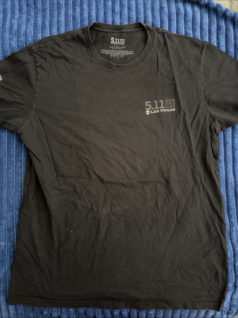 5.11 Tactical Black Short-Sleeve Las Vegas Logo Tee
